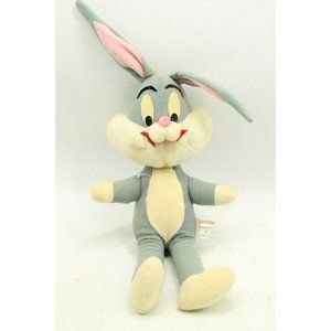 Vtg. Bugs Bunny Plush Warner Bros. Mighty Star 1971 Stuffed Animal